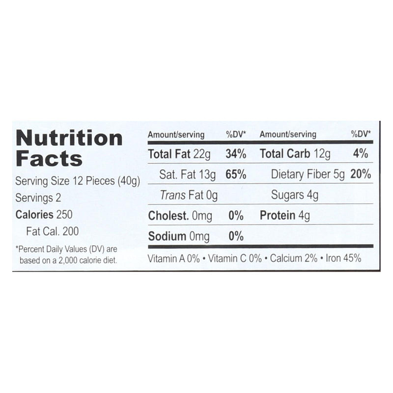 Equal Exchange Organic Chocolate Bar - Extreme Dark - Case Of 12 - 2.8 Oz. - GreatEagleInc