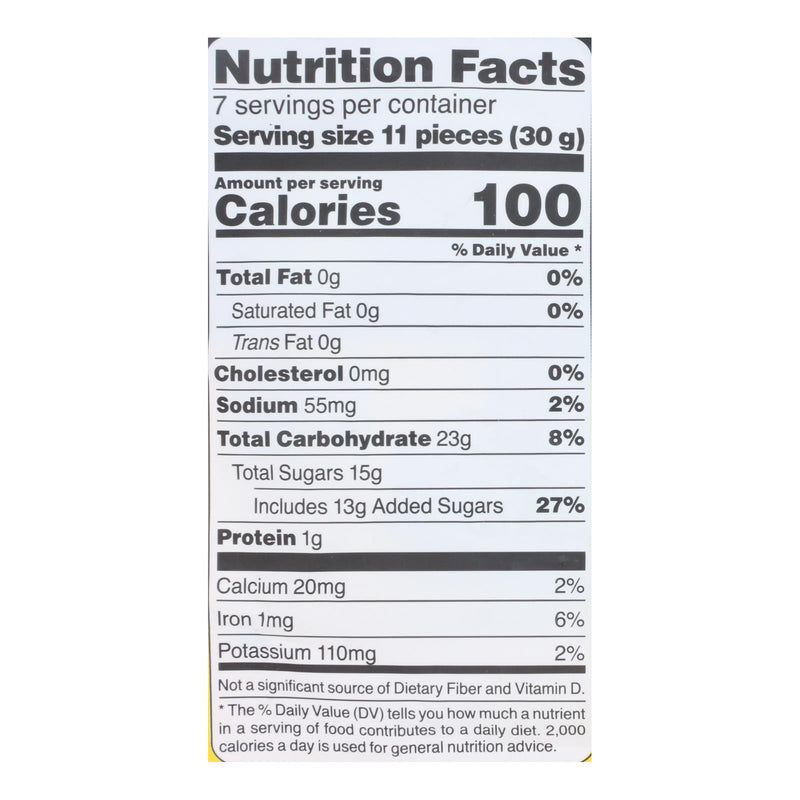 Panda Licorice - Licorice Chew Natural Bag - Case Of 8-7 Oz - GreatEagleInc