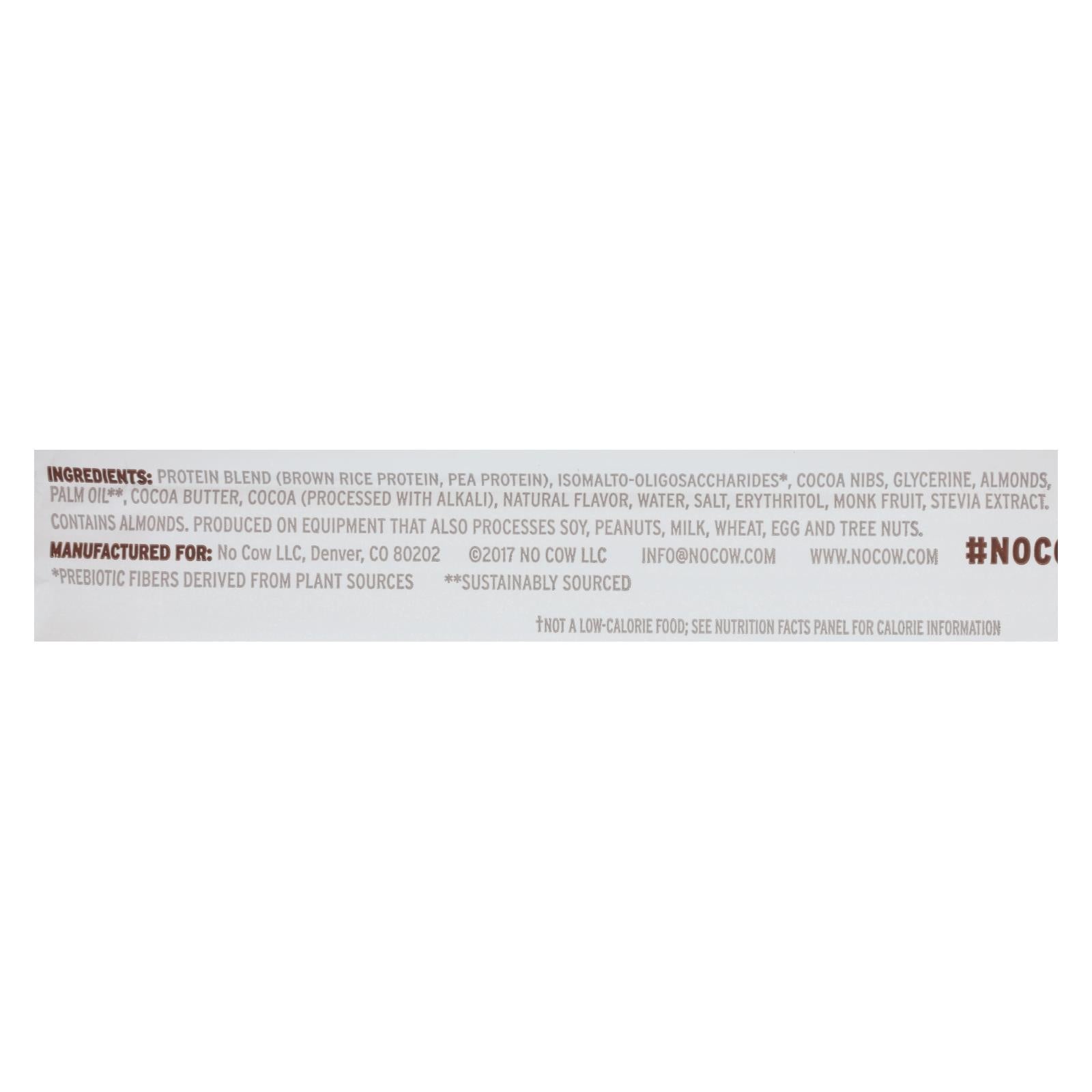 D's Natural No Cow Bar In Chocolate Fudge Brownie  - Case Of 12 - 2.12 Oz - GreatEagleInc