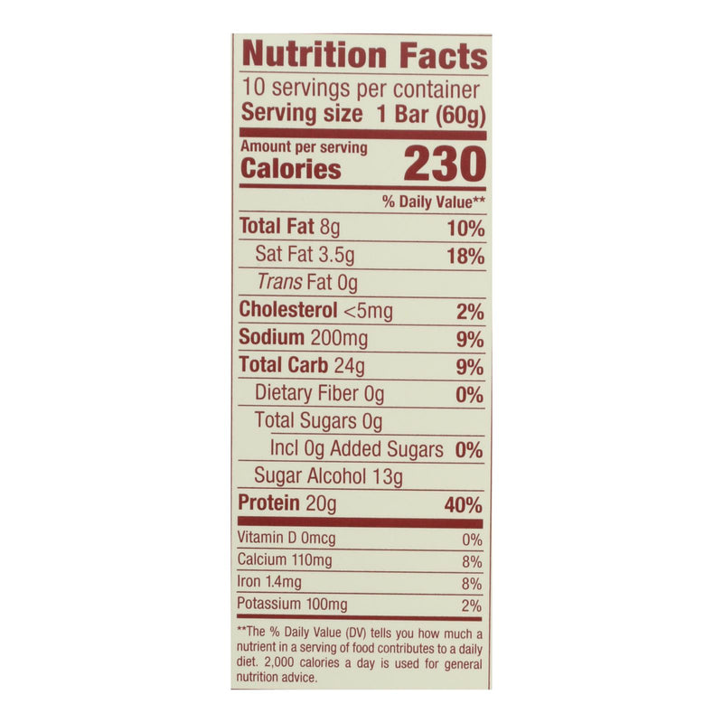 Think Products Thin Bar - White Chocolate - Case Of 10 - 2.1 Oz - GreatEagleInc