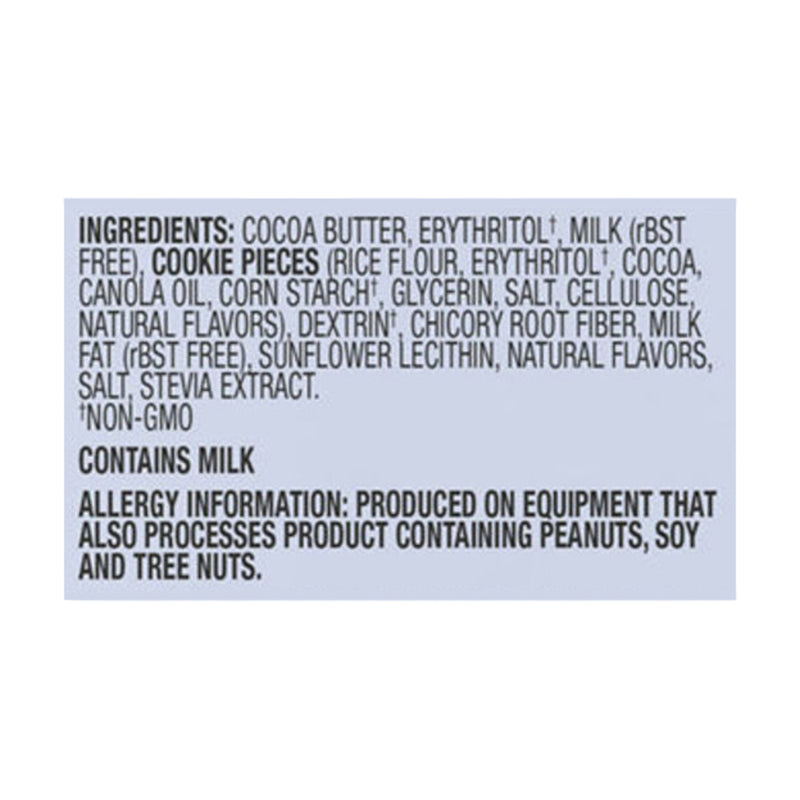 Lilys - Bar Cookie & Cream White Chocolate - Case Of 12-2.8 Oz - GreatEagleInc