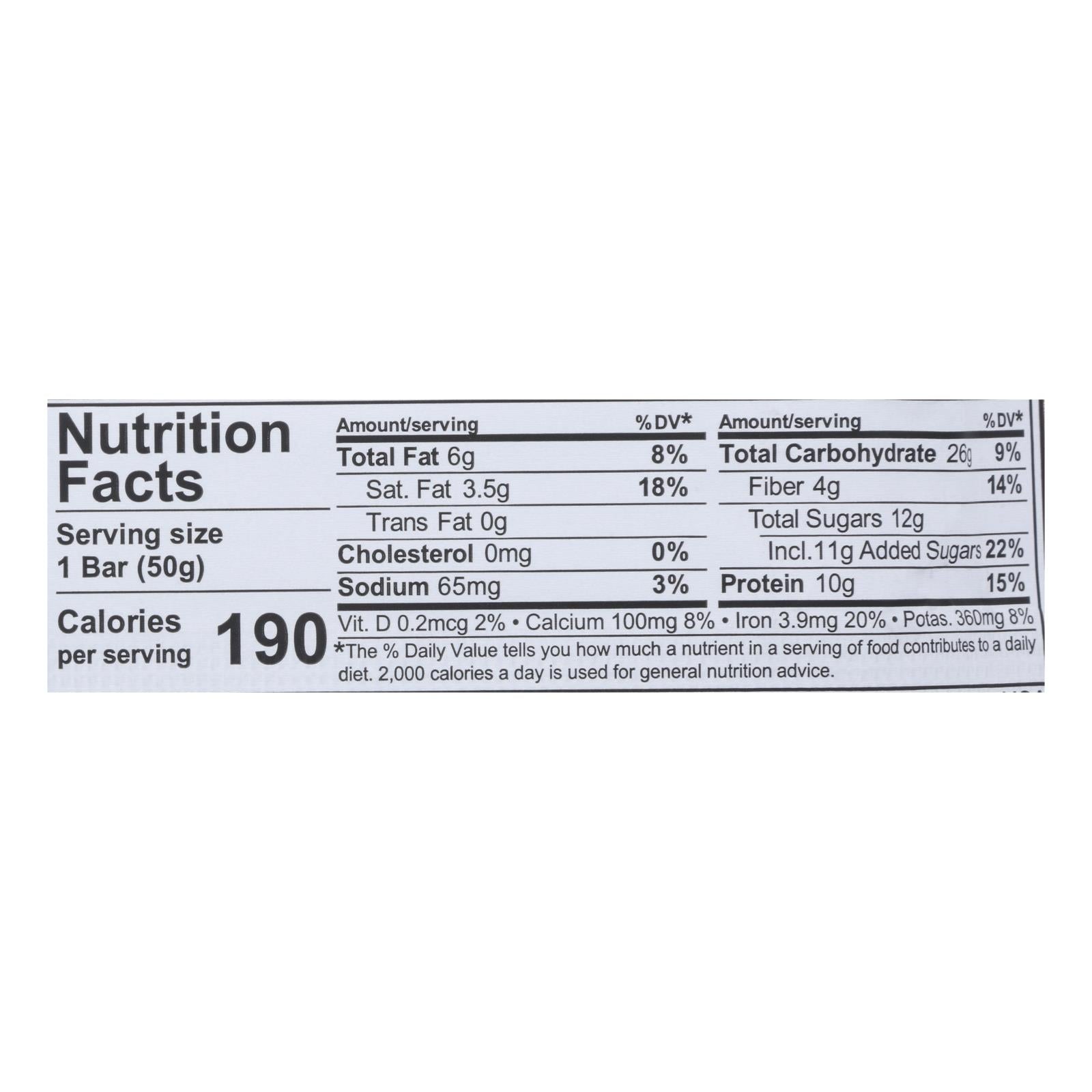 Nugo Nutrition Bar - Organic Double Dark Chocolate - 1.76 Oz - Case Of 12 - GreatEagleInc