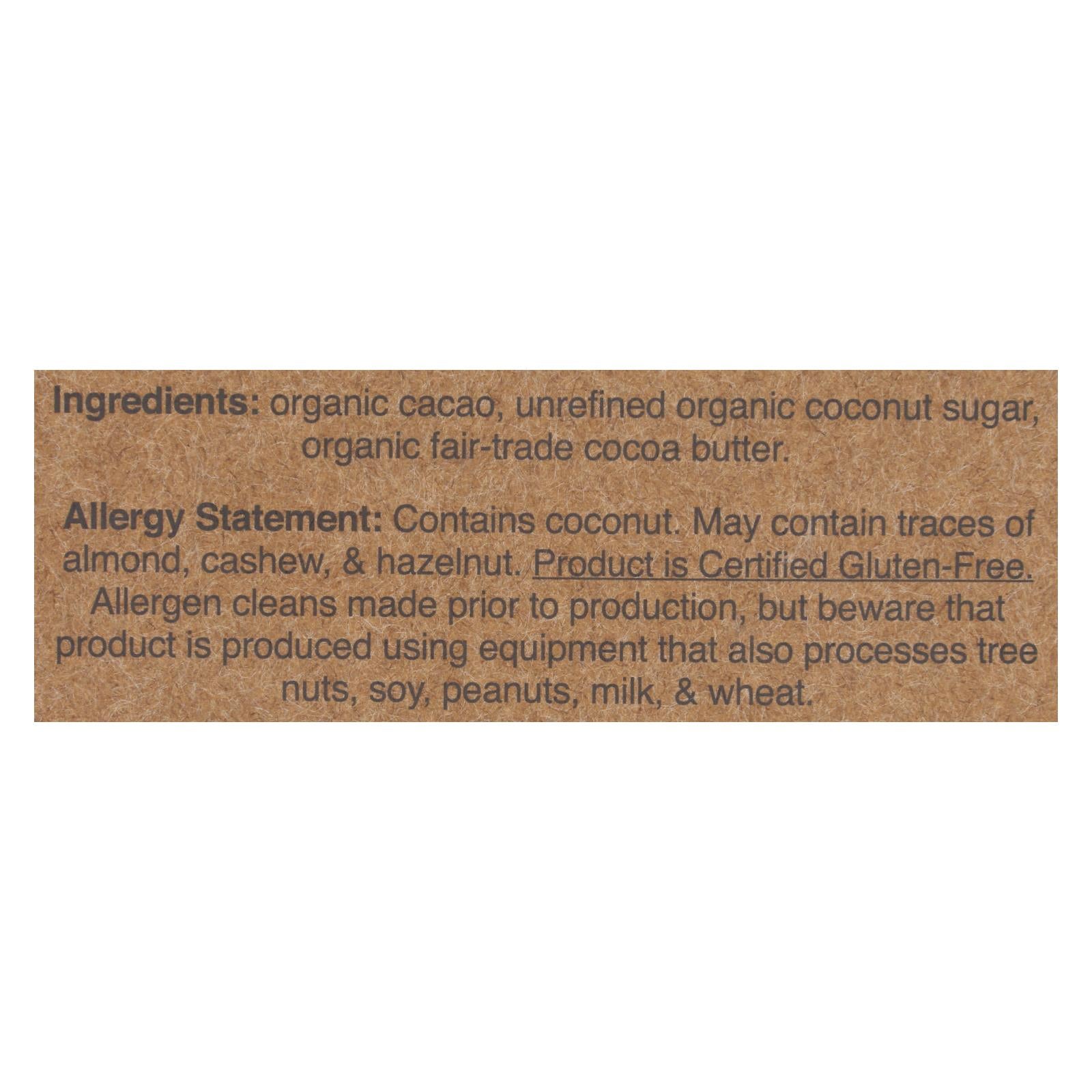 Hu - Dark Chocolate Bar Simple - Case Of 12-2.1 Oz - GreatEagleInc