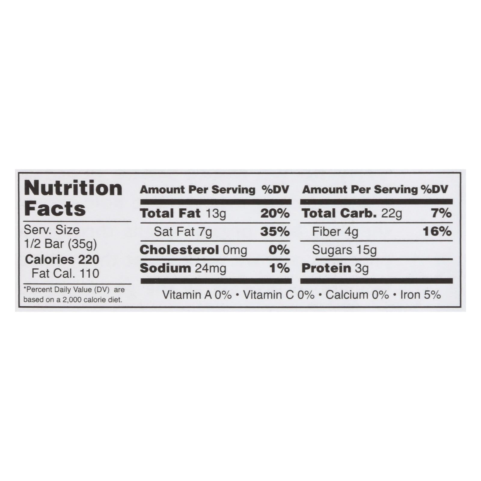 Taza Chocolate - Chocolate Bar Gingrbrd Cky - Case Of 10 - 2.5 Oz - GreatEagleInc