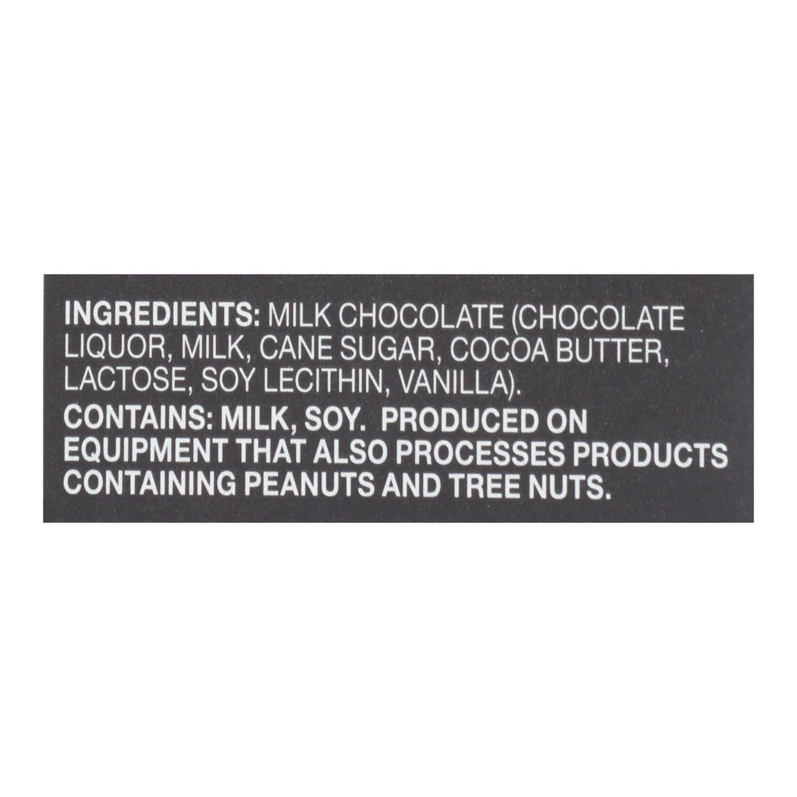 Endangered Species Natural Chocolate Bars - Milk Chocolate - 48 Percent Cocoa - 3 Oz Bars - Case Of 12 - GreatEagleInc