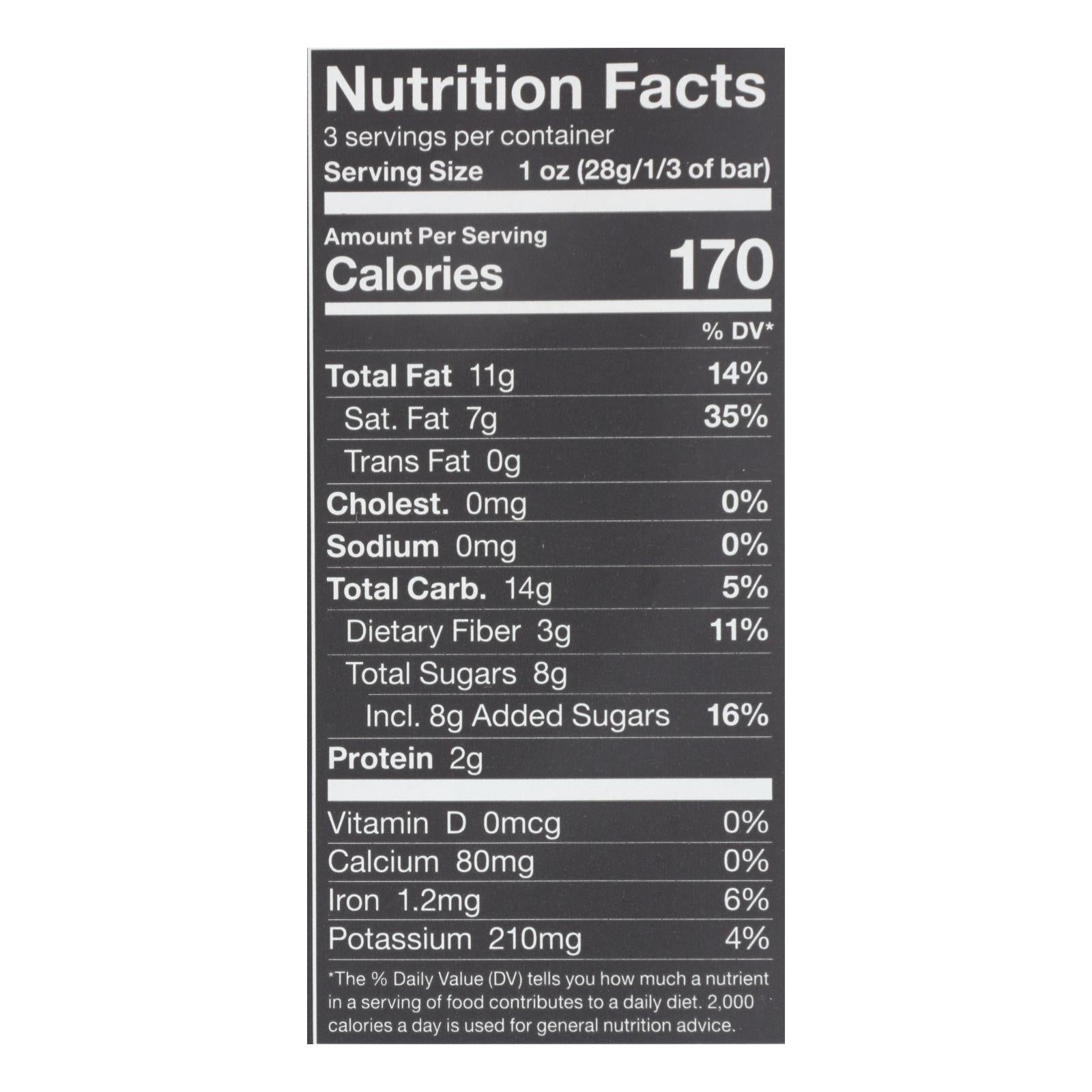 Endangered Species Natural Chocolate Bars - Dark Chocolate - 72 Percent Cocoa - 3 Oz Bars - Case Of 12 - GreatEagleInc