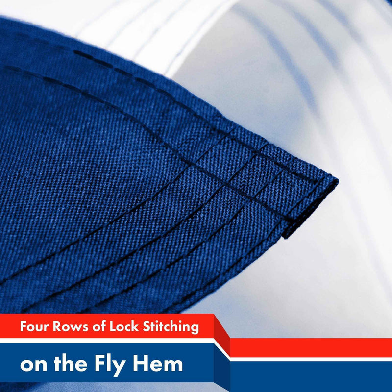 G128 Combo Pack: USA American Flag 3x5 Ft 150D Printed Stars & Cuba Flag 3x5 Ft 150D Printed