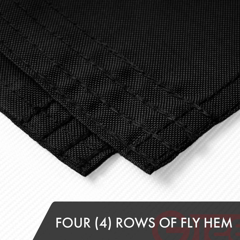 G128 Pirate Jolly Roger Red Head Scarf Flag | 1x1.5 Ft | ToughWeave Series Embroidered 300D Polyester | Novelty Flag, Embroidered Design, Indoor/Outdoor, Brass Grommets