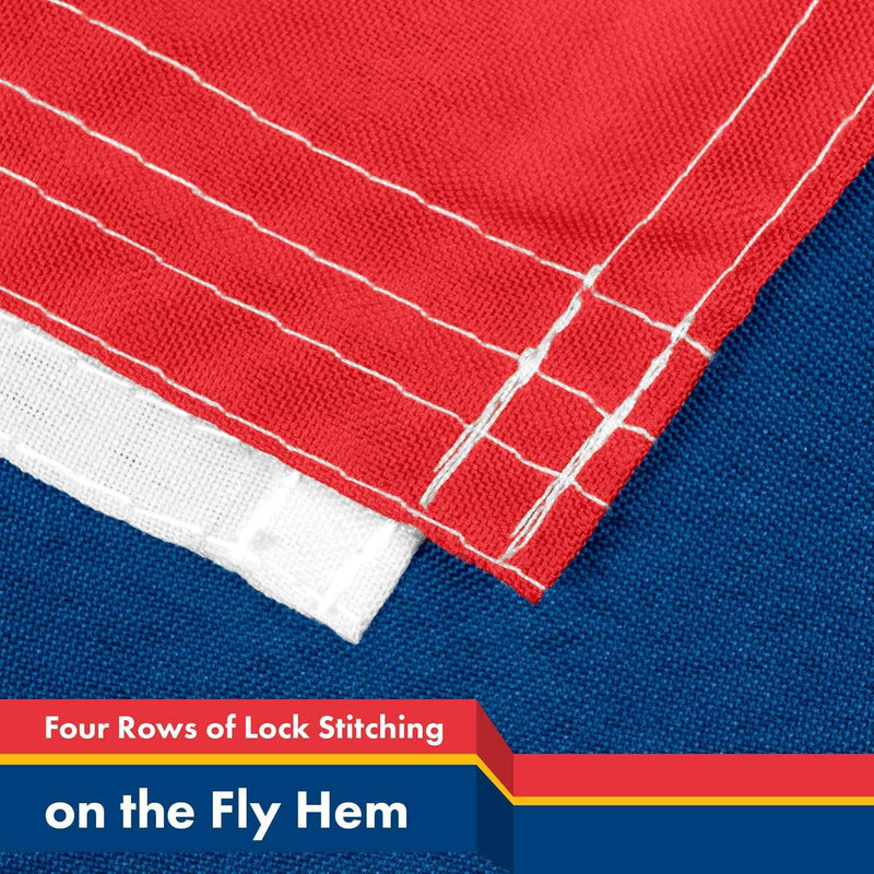 Serbia Serbian Flag 3x5 Ft 2-Pack 150D Printed Polyester By G128