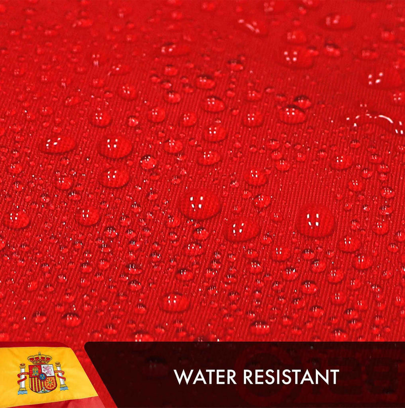 Spain Spanish Flag 3x5 Ft 5-Pack Double-sided Embroidered Polyester By G128