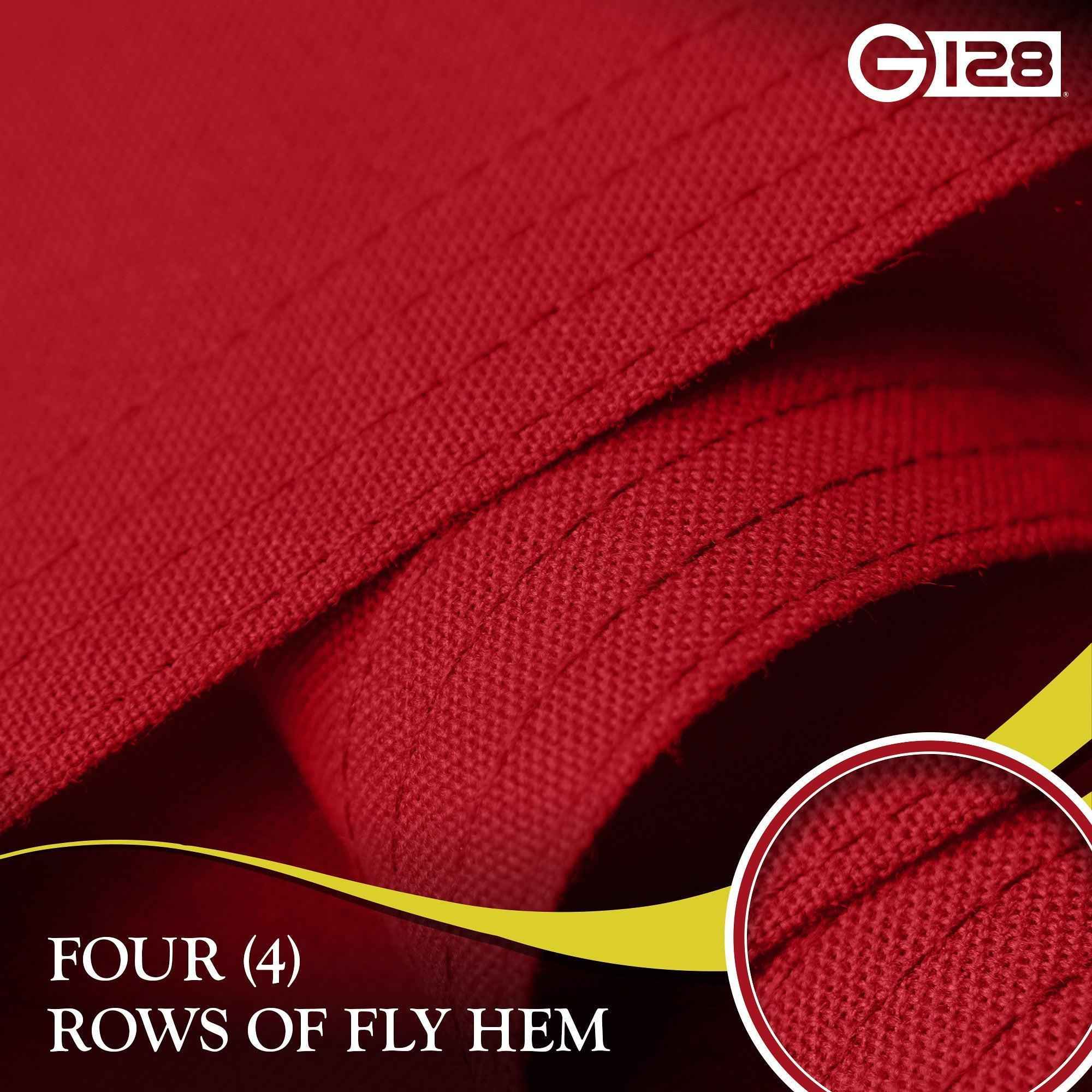 G128 2 Pack: Florida FL State Flag | 6x10 Ft | StormFlyer Series Embroidered 220GSM Spun Polyester | Embroidered Design, Indoor/Outdoor, Brass Grommets, Heavy Duty, All Weather