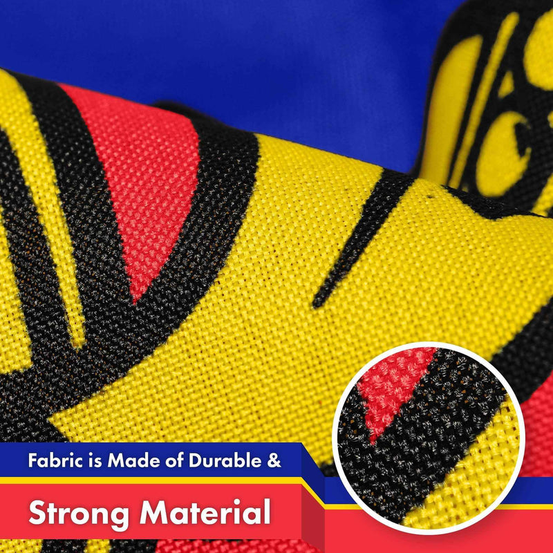 G128 Russia Russian Ensign Flag | 3x5 Ft | LiteWeave Pro Series Printed 150D Polyester | Country Flag, Indoor/Outdoor, Vibrant Colors, Brass Grommets, Thicker and More Durable Than 100D 75D Polyester