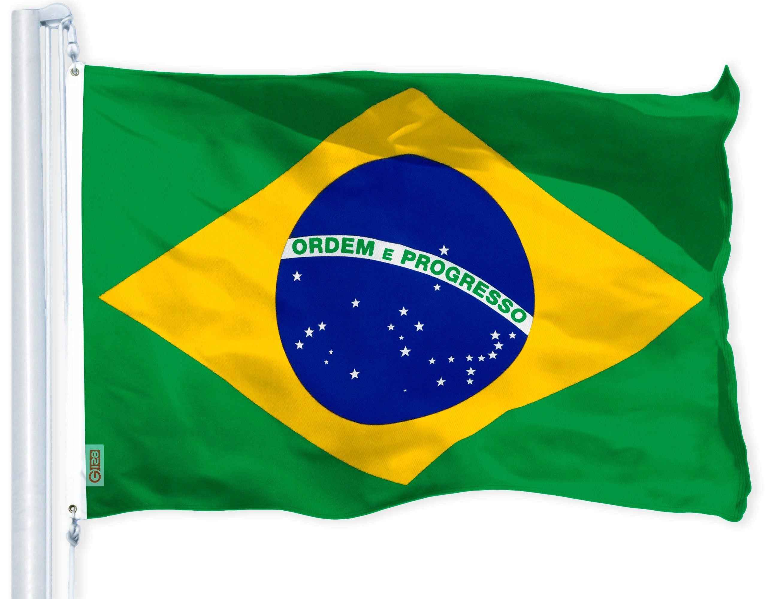 G128 - Brazil (Brazilian) Flag | 3x5 feet | Printed 150D