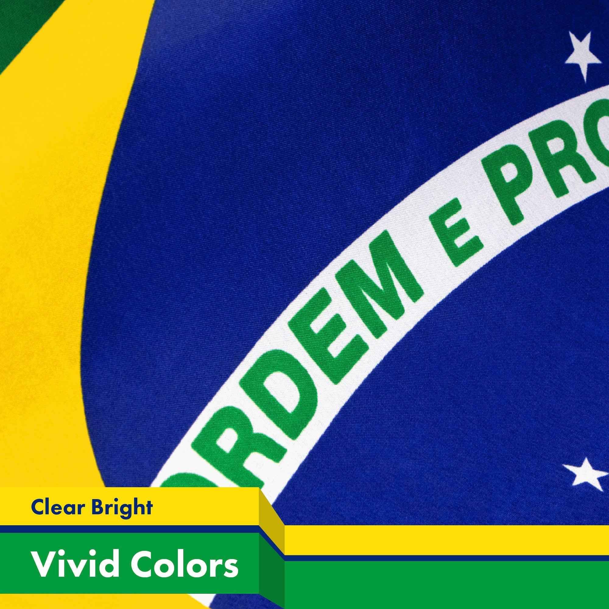 G128 - Brazil (Brazilian) Flag | 3x5 feet | Printed 150D