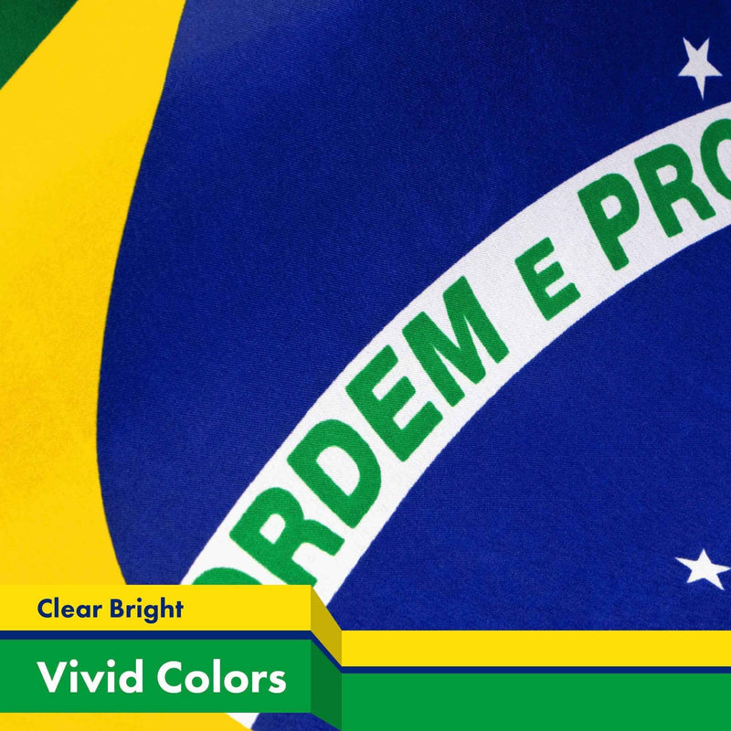 G128 - Brazil (Brazilian) Flag | 3x5 feet | Printed 150D