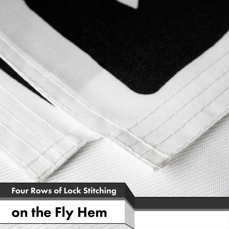 G128 Combo Pack: USA American Flag & Join or Die White Flag 3x5 FT Printed 150D Indoor/Outdoor, Vibrant Colors, Brass Grommets, Quality Polyester