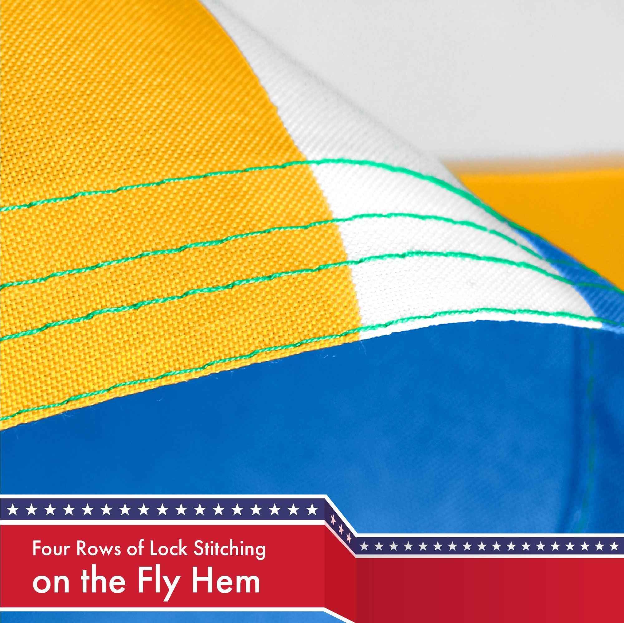 Portland City Flag 3x5 Ft 5-Pack 150D Printed Polyester By G128