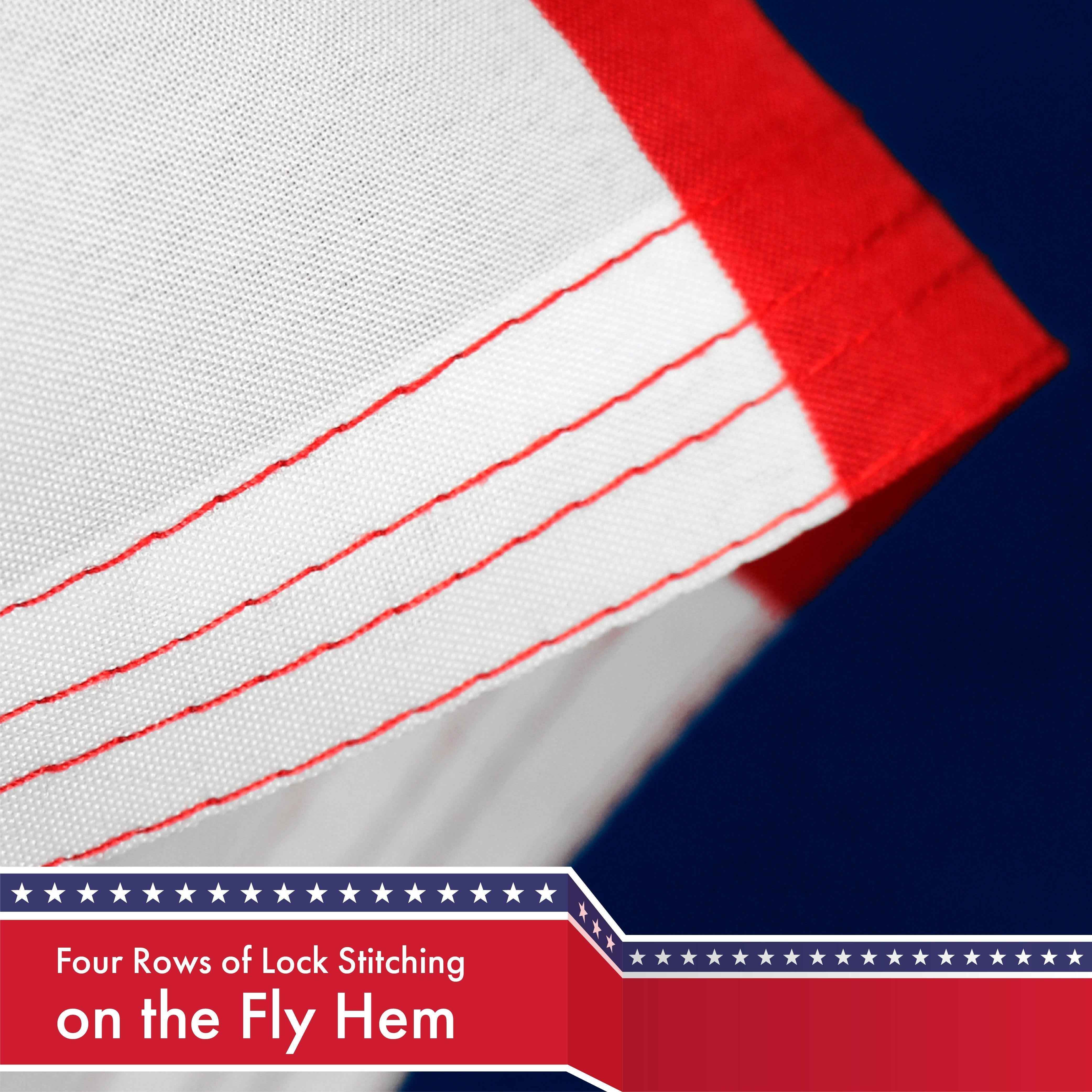 Betsy Ross Flag 3x5 Ft 5-Pack 150D Printed Polyester By G128