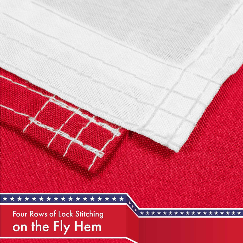 California CA Double Headed Bear Flag 3x5 Ft 3-Pack 150D Printed Polyester