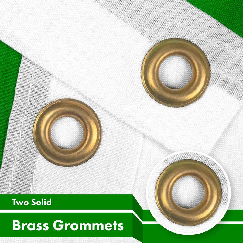 Nigeria Nigerian Flag 3x5 Ft 5-Pack 150D Printed Polyester By G128