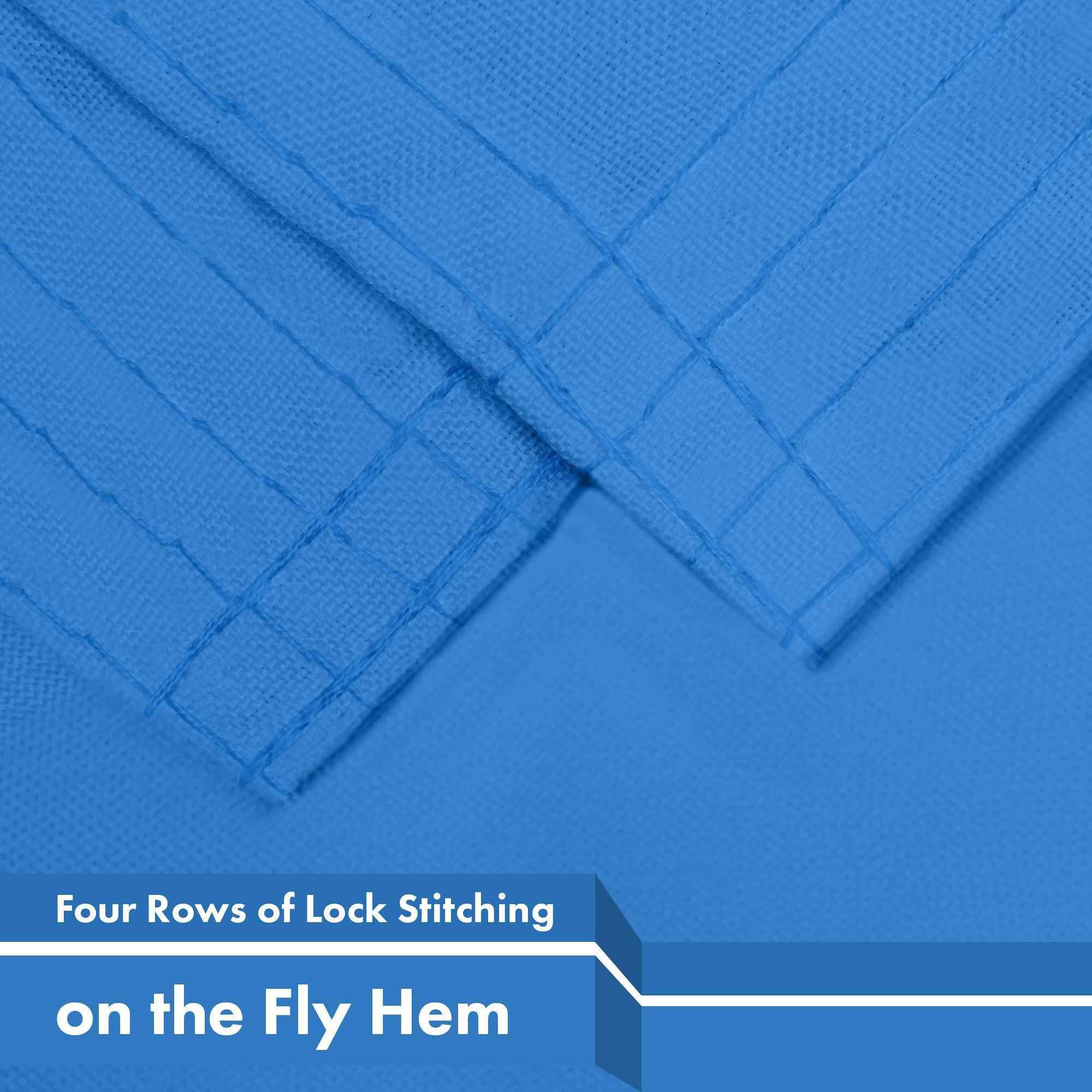 G128 2 Pack: United Nations Flag | 3x5 Ft | LiteWeave Pro Series Printed 150D Polyester | Indoor/Outdoor, Vibrant Colors, Brass Grommets, Thicker and More Durable Than 100D 75D Polyester