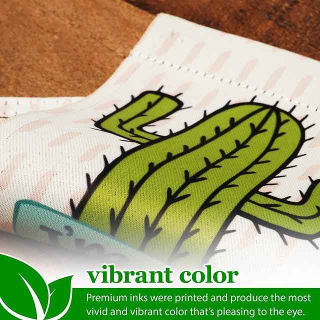 G128 Garden Flag & Stand I'm Stuck on You Cactus | 4x8 Inch | Printed Blockout Polyester