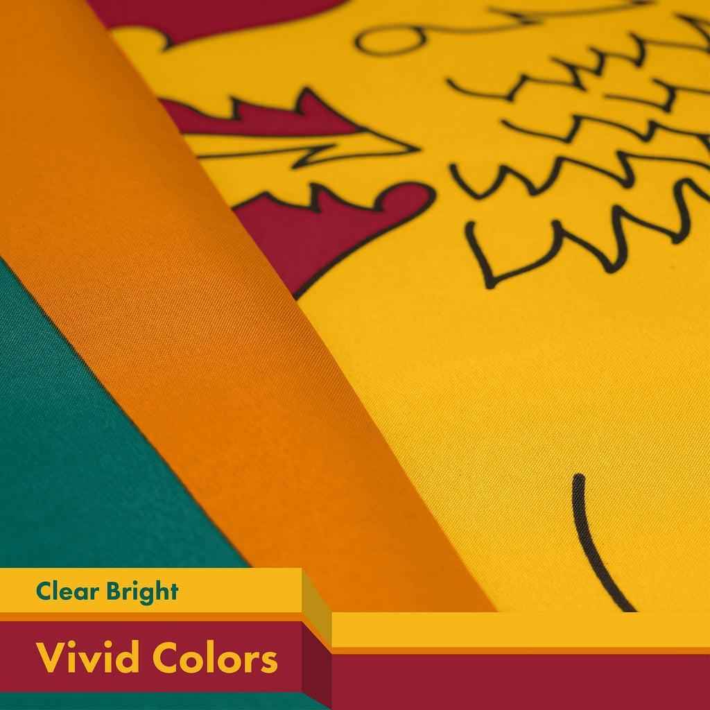 G128 3 Pack: Sri Lanka Sri Lankan Flag | 3x5 Ft | LiteWeave Pro Series Printed 150D Polyester | Country Flag, Vibrant Colors, Brass Grommets, Thicker and More Durable Than 100D 75D Polyester