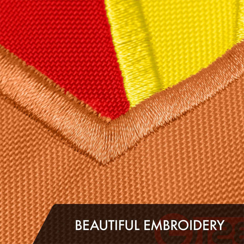 G128 2 Pack: Arizona AZ State Flag | 3x5 Ft | ToughWeave Series Embroidered 300D Polyester | Embroidered Design, Indoor/Outdoor, Vibrant Colors, Brass Grommets