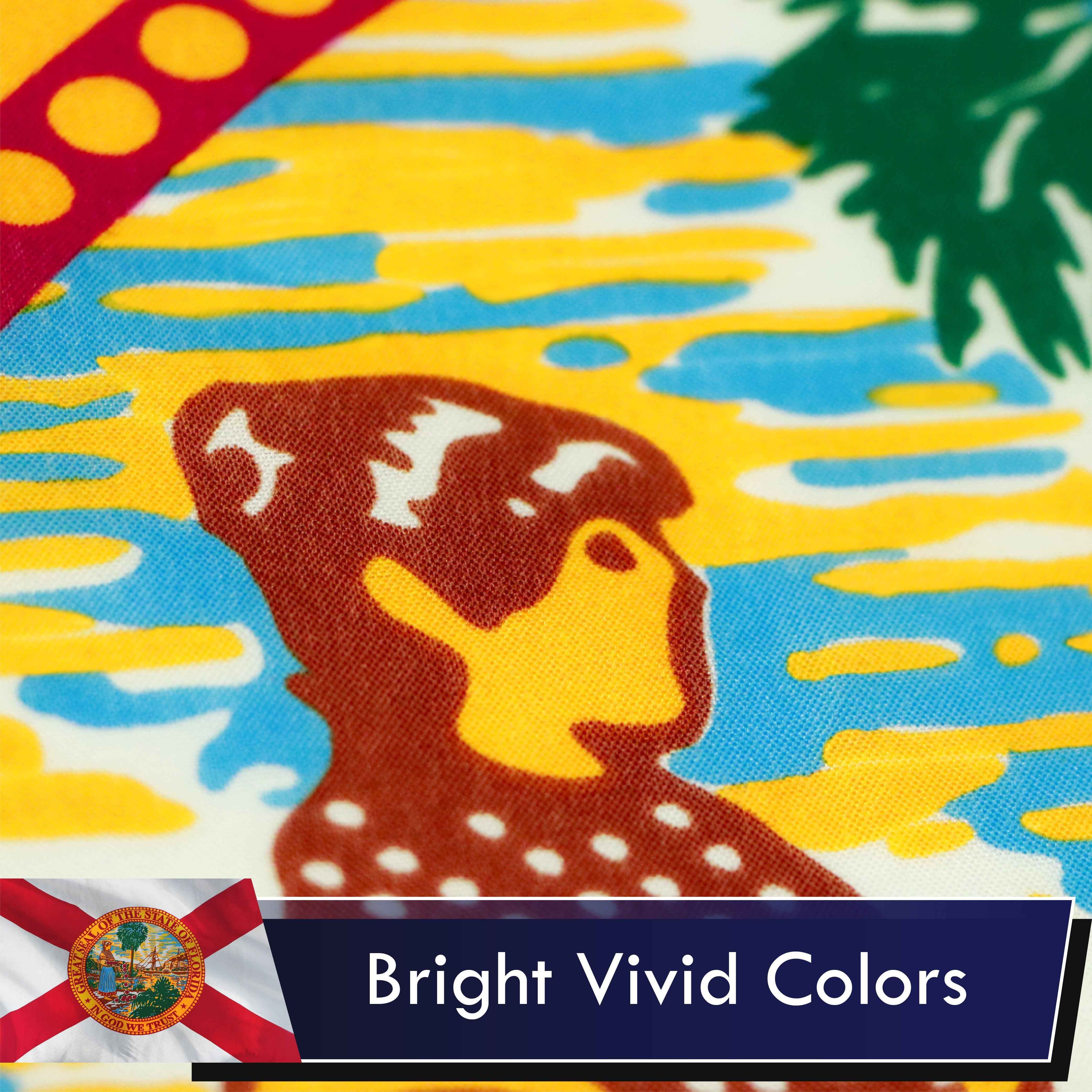 Florida State Flag 75D Printed Polyester 3x5 Ft