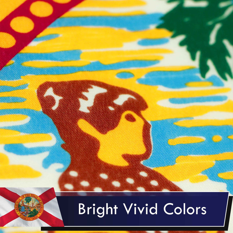 Florida State Flag 75D Printed Polyester 3x5 Ft