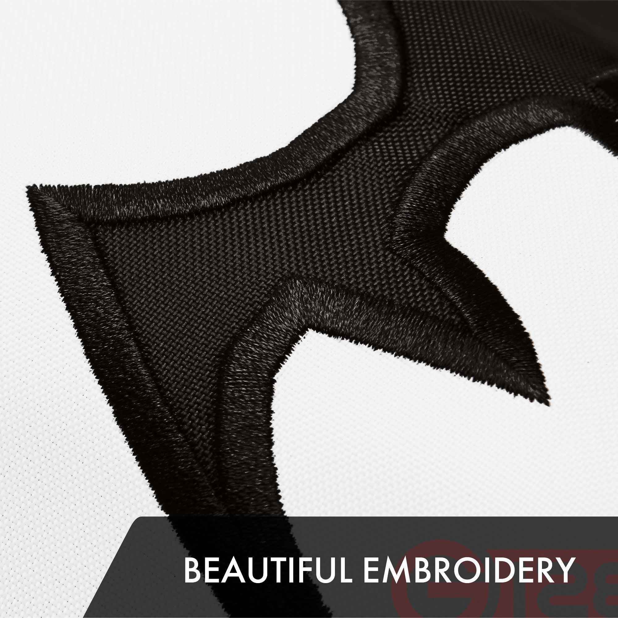 G128 Pirate Jolly Roger Swords Flag | 3x5 Ft | ToughWeave Series Embroidered 300D Polyester | Novelty Flag, Embroidered Design, Indoor/Outdoor, Brass Grommets