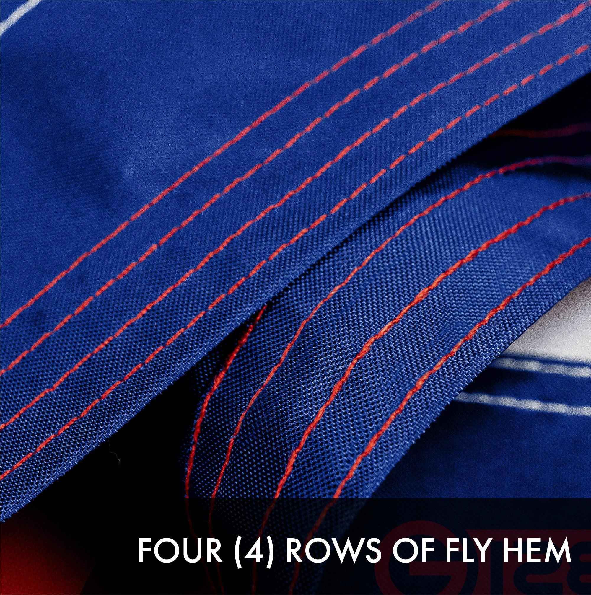 G128 2 Pack: Tennessee TN State Flag | 2.5x4 Ft | ToughWeave Series Embroidered 300D Polyester | Embroidered Design, Indoor/Outdoor, Brass Grommets