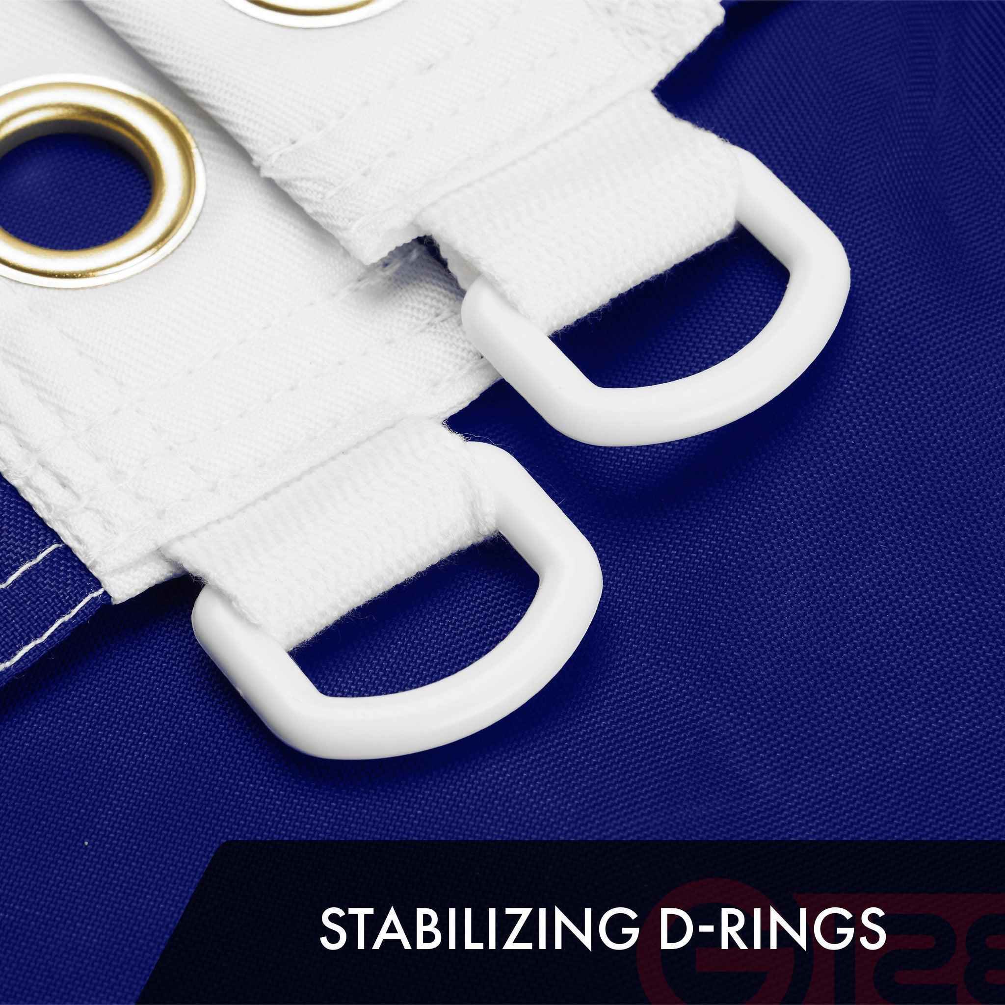 G128 2 Pack: Betsy Ross 1776 Flag | 6x10 Ft | ToughWeave Series Embroidered 300D Polyester | Historical Flag, Embroidered Design, Indoor/Outdoor, Brass Grommets