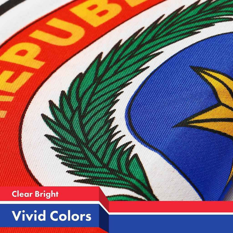 G128 2 Pack: Paraguay Paraguayan Flag | 3x5 Ft | LiteWeave Pro Series Printed 150D Polyester | Country Flag, Indoor/Outdoor, Vibrant Colors, Brass Grommets, Thicker and More Durable Than 100D 75D Poly
