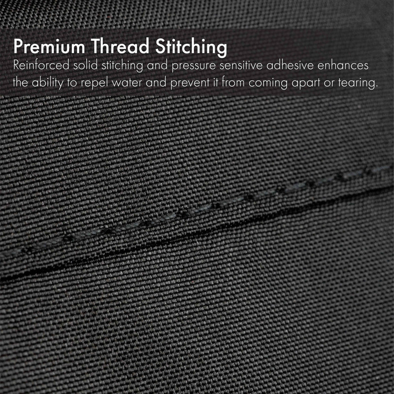 G128 Black Grill Cover | 60 inch | Gas Grill Cover Waterproof, UV Resistant BBQ Grill Cover, Fits Most Brands of Grills