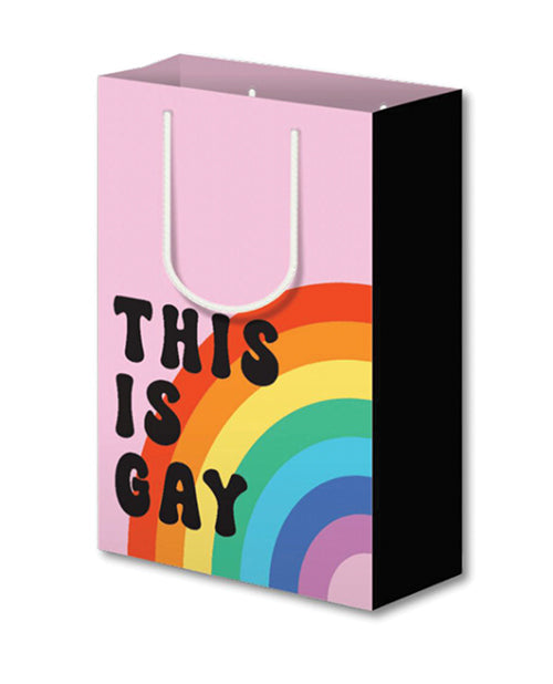 This Is Gay Rainbow Gift Bag - Gay & Lesbian Products