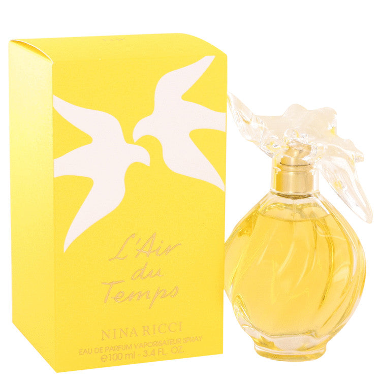 L'Air Du Temps by Nina Ricci Eau De Parfum Spray with Bird Cap (unboxed) 1.7 oz for Women - GreatEagleInc