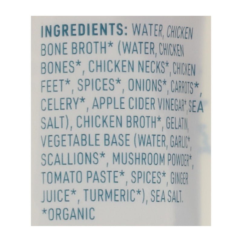 Bare Bones Broth - Bone Broth Organic 2 Chicken Classic - Case Of 8-16 Fluid Ounces - GreatEagleInc