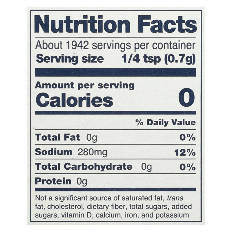 Diamond Crystal - Salt Kosher Flakes Box - Case Of 9-3 Pounds - GreatEagleInc