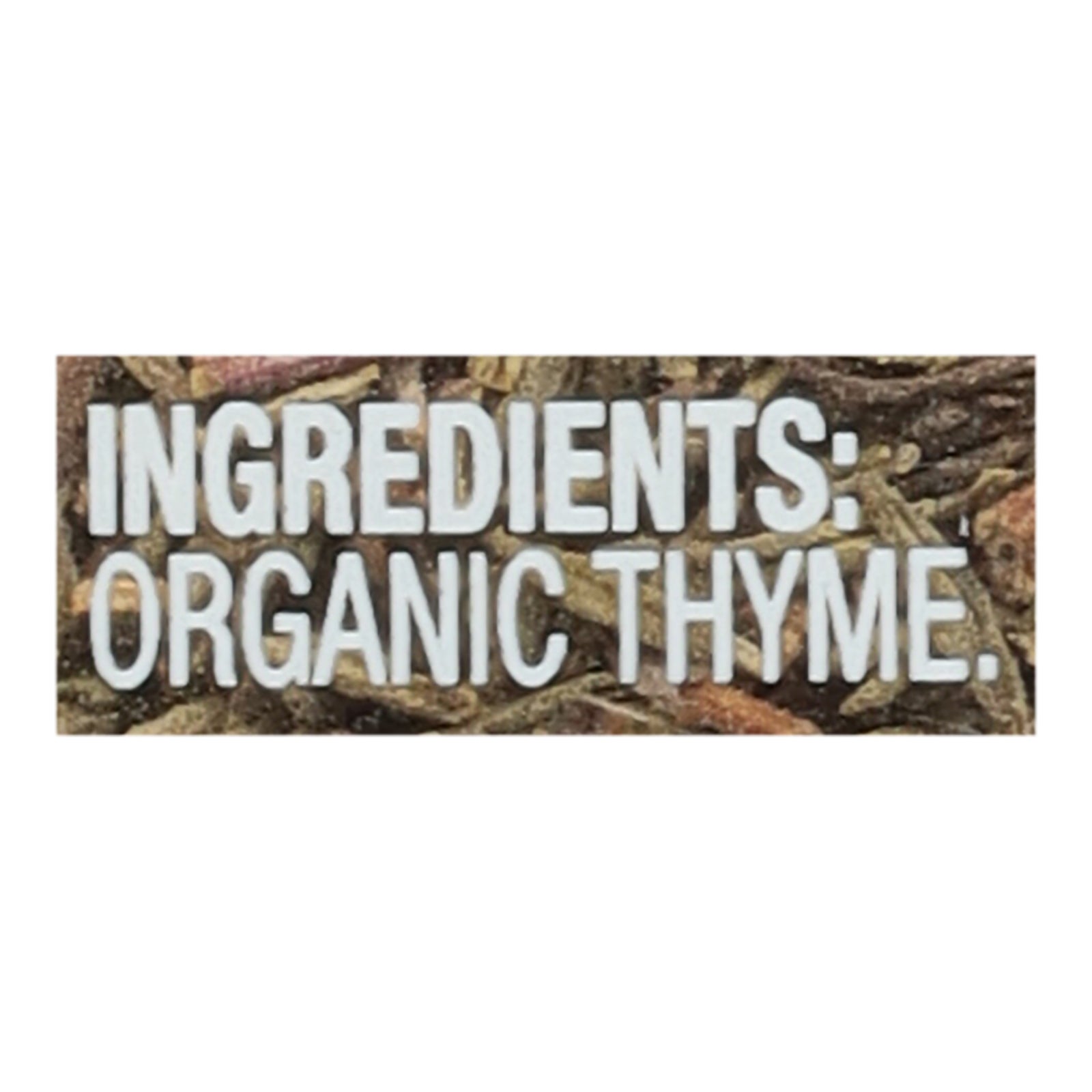 Simply Organic - Thyme Leaf Organic - Case Of 6 - 0.78 Ounces - Home & Garden