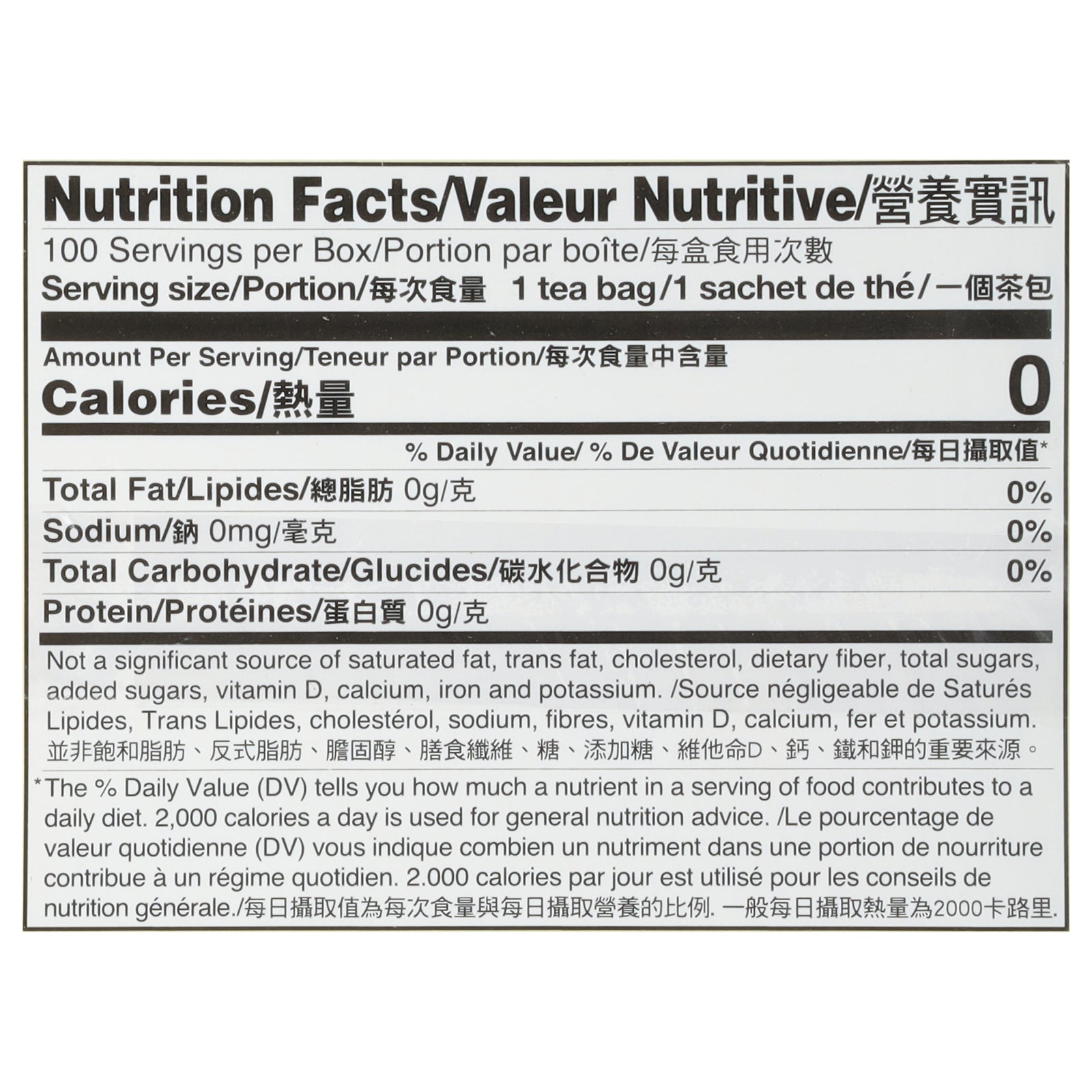 Prince Of Peace - Tea Organic Jasmine Green - 1 Each-100 Bags - GreatEagleInc