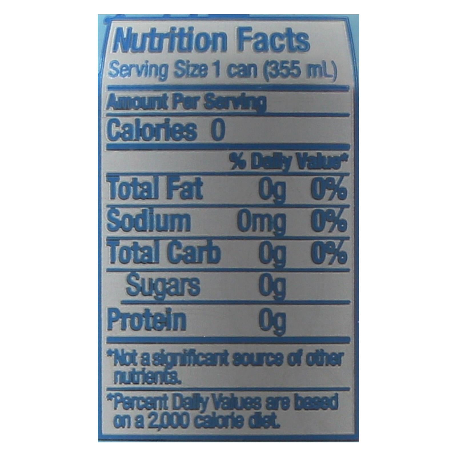 Zevia - Soda Cola Cafe Free Zero Calorie - Case Of 4-6/12 Fluid Ounces - GreatEagleInc