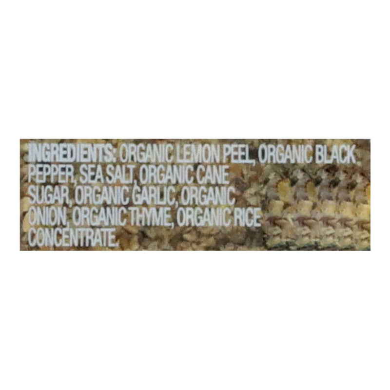 Simply Organic - Lemon Pepper Organic - Case Of 6 - 3.17 Ounces
