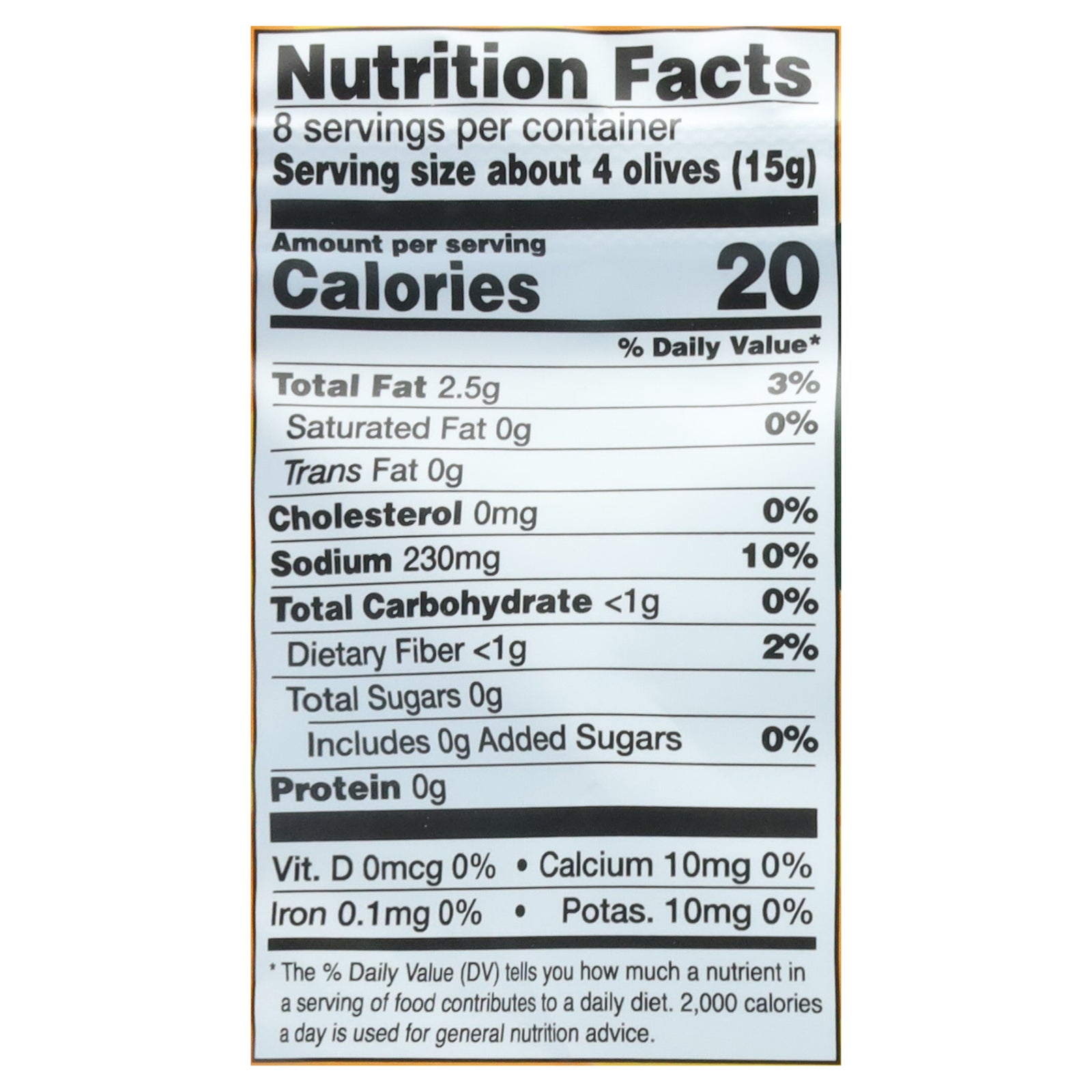 Freestyle Snacking - Olives Green Lemon Garlic - Case Of 6-4 Ounces - Home & Garden
