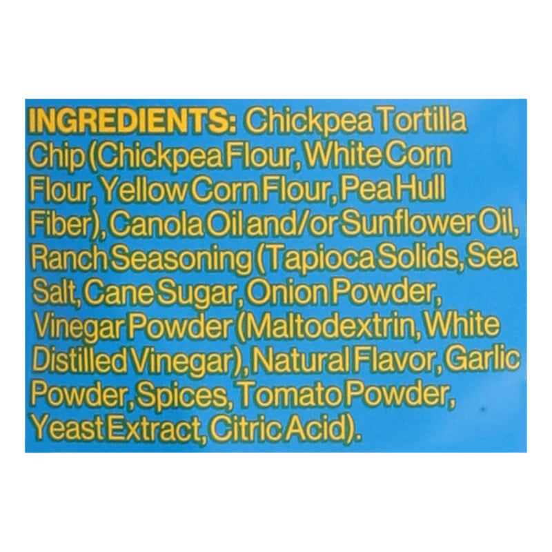 Hippeas - Tortilla Chip Chickpea Vegan Ranch - Case Of 12-5 Ounce - GreatEagleInc