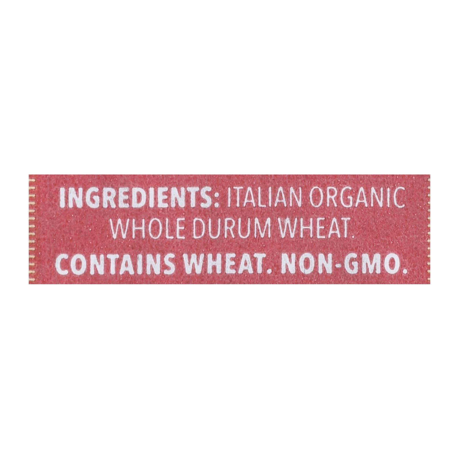 Delallo - Pasta Organic Fusilli Whole Wheat Number 27 - Case Of 8-16 Ounces - GreatEagleInc