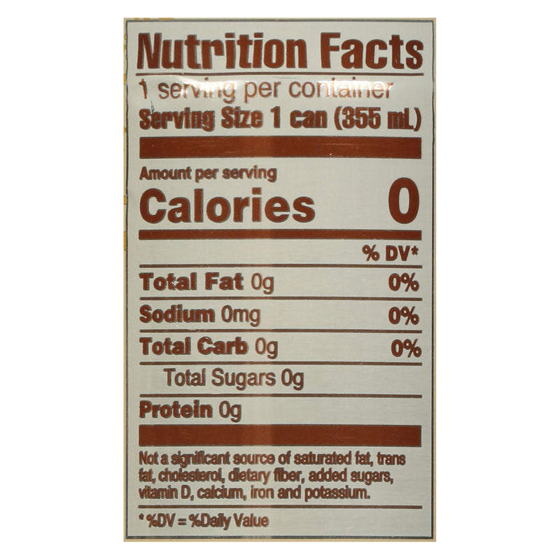 Zevia - Soda Root Beer Sugar Free - Case Of 4-6/12 Fluid Ounces - GreatEagleInc