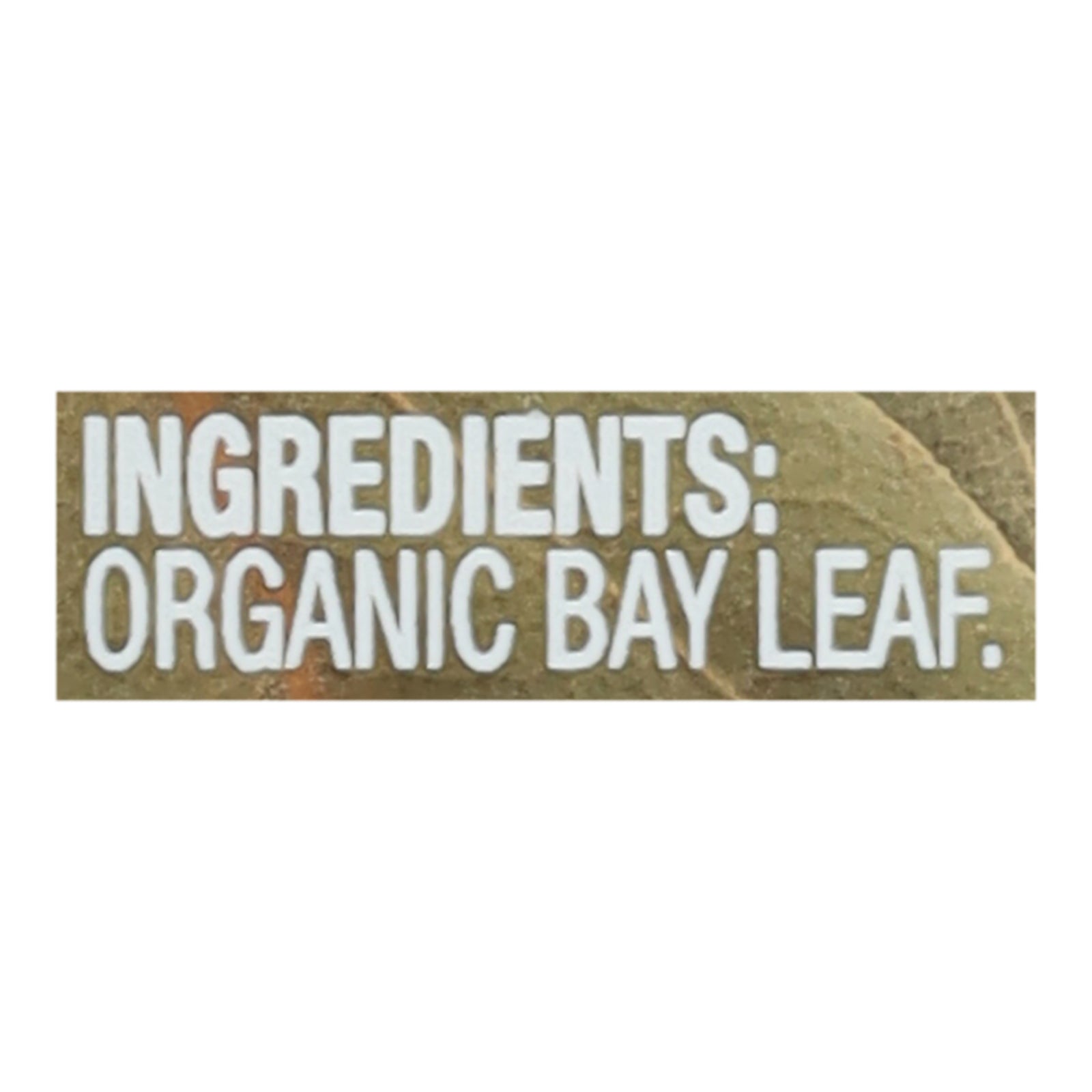 Simply Organic - Bay Leaf Organic - Case Of 6 - 0.14 Ounces - Home & Garden