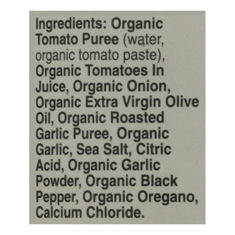 Muir Glen - Pasta Sauce Organic Roasted Garlic - Case Of 12-23.5 Fluid Ounces - GreatEagleInc