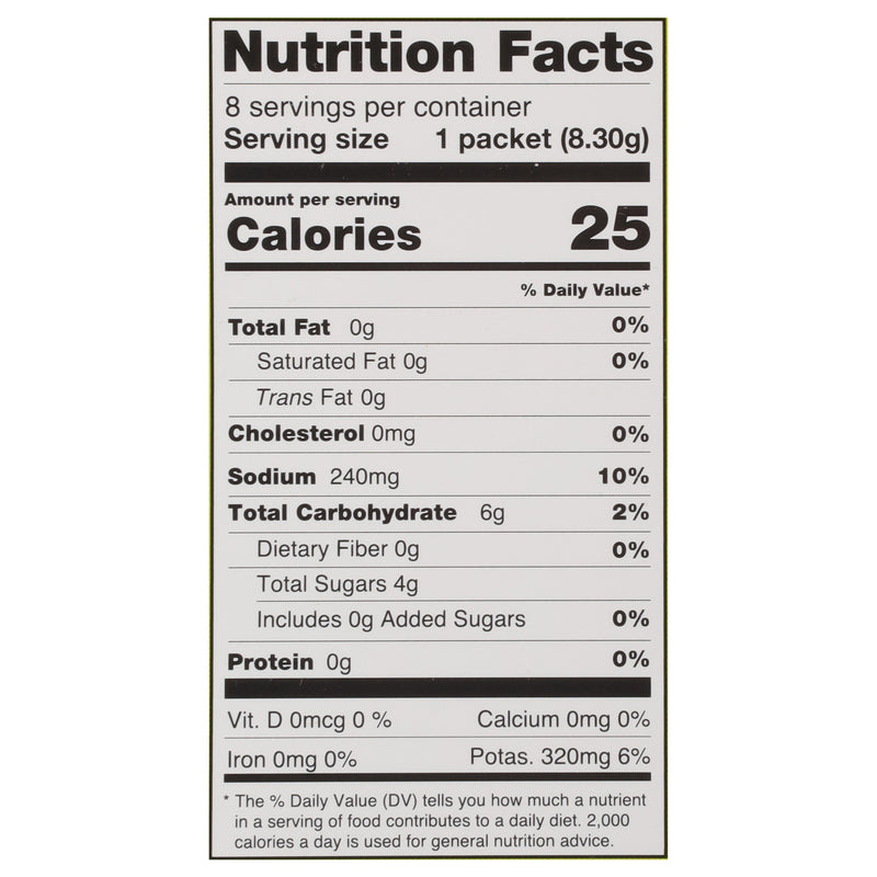 Cure Hydration - Hydration Drink Mix Lime - Case Of 8 - 0.29 Ounces - GreatEagleInc